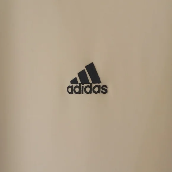 Adidas White and Black Short Sleeve Tee - Picture 4 of 13